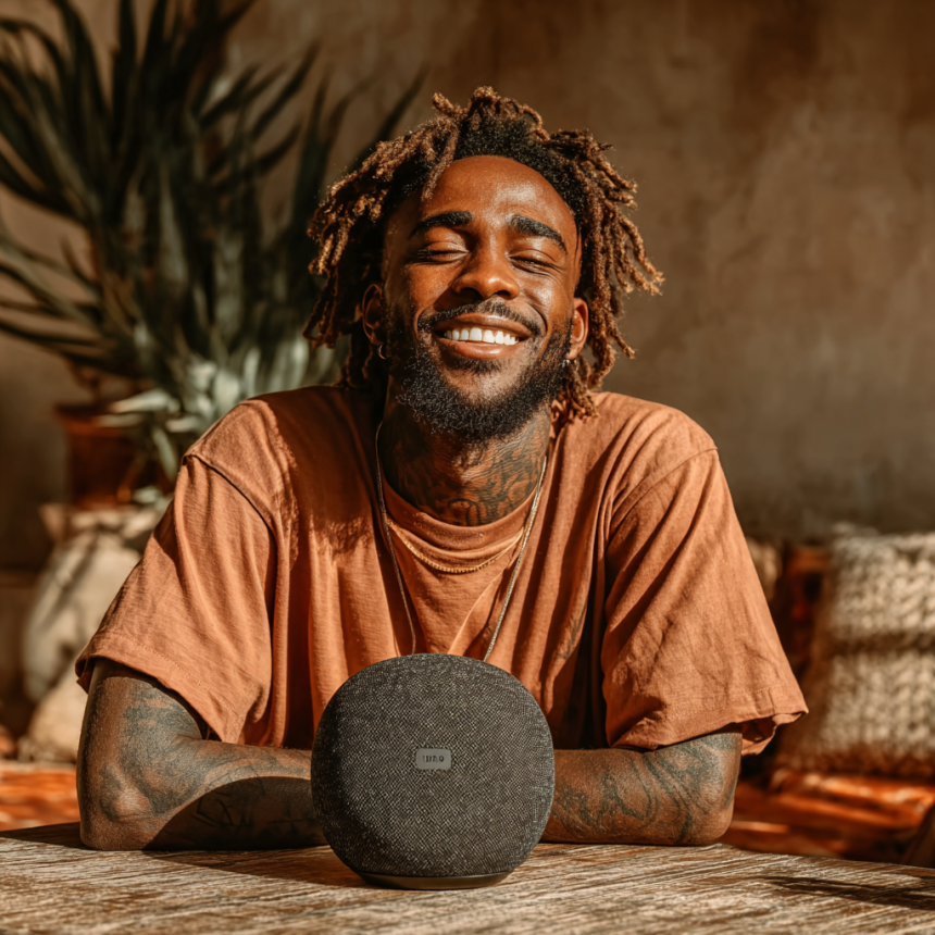 Enceinte Bluetooth ronde Heyday open box