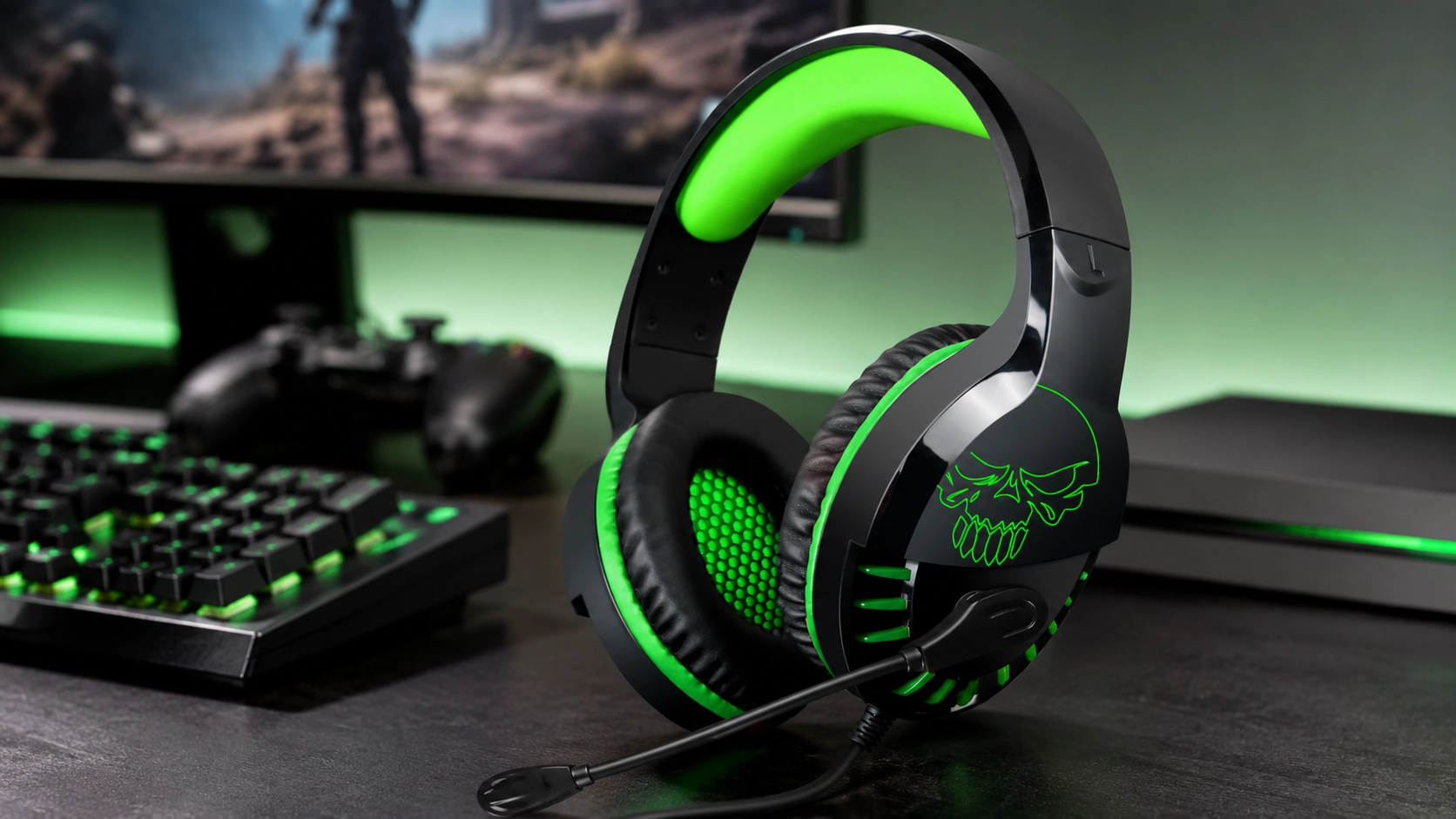 Casque gaming Spirit of Gamer Pro H3 Switch Edition vert