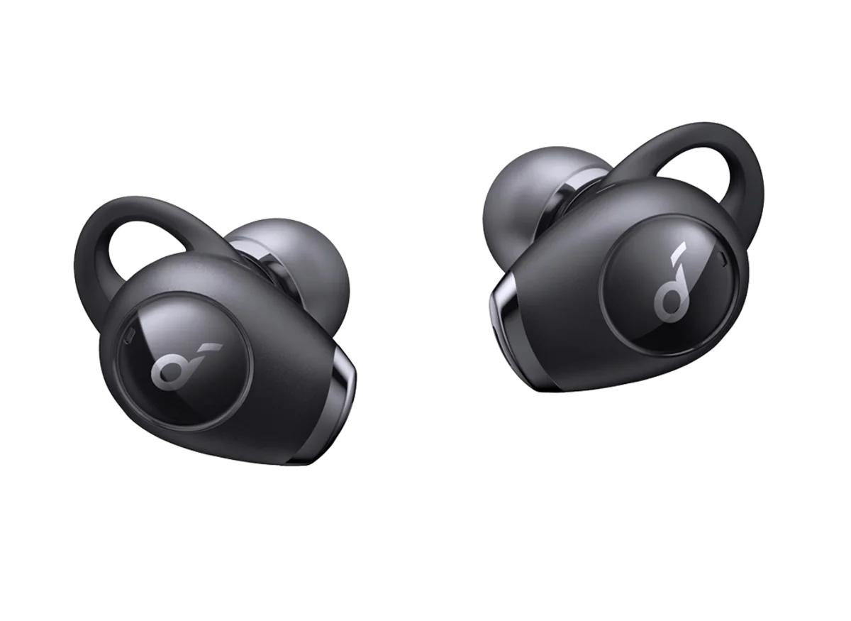 Écouteurs sans fil Soundcore Life Dot 2 XR portés en extérieur